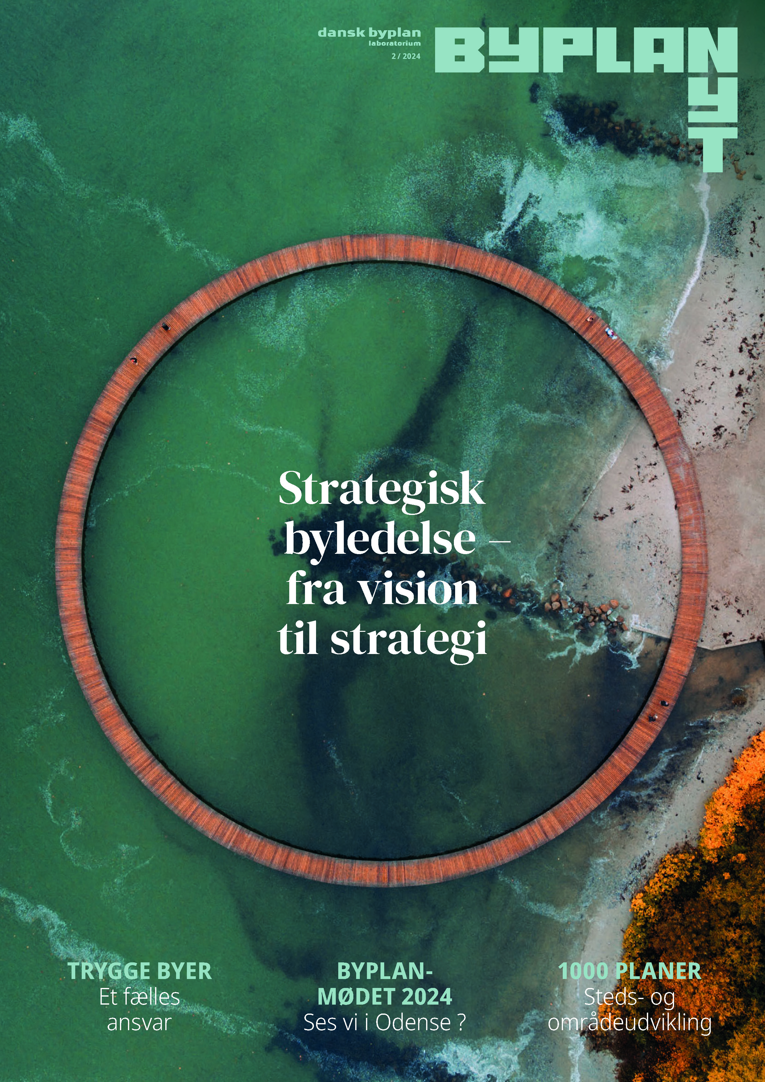 Forside af publikation, Byplan Nyt 2 2024