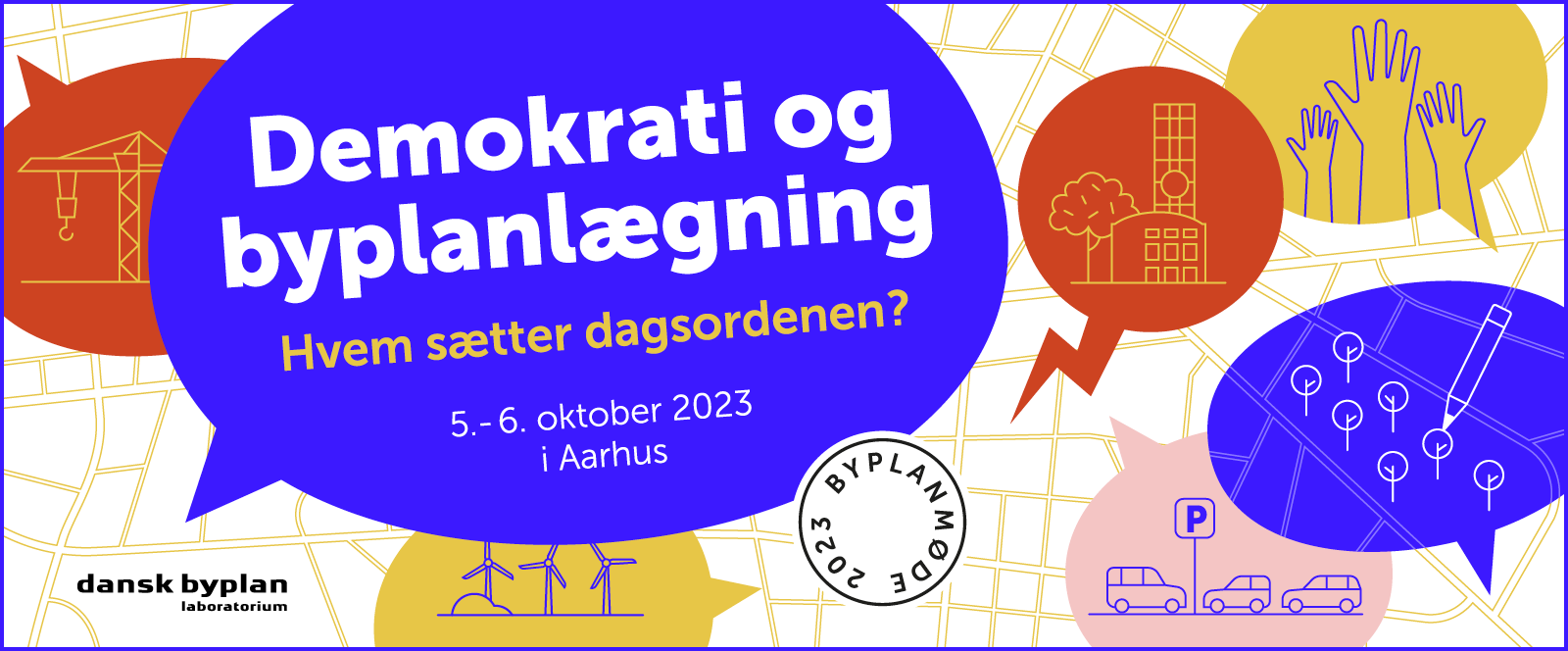 Byplanmødet 2023 5. -6. oktober i Aarhus