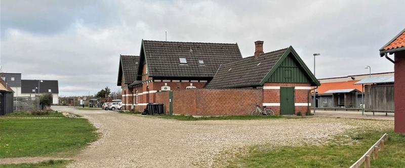 Ølsted station. Foto: Lokalhistorisk arkiv